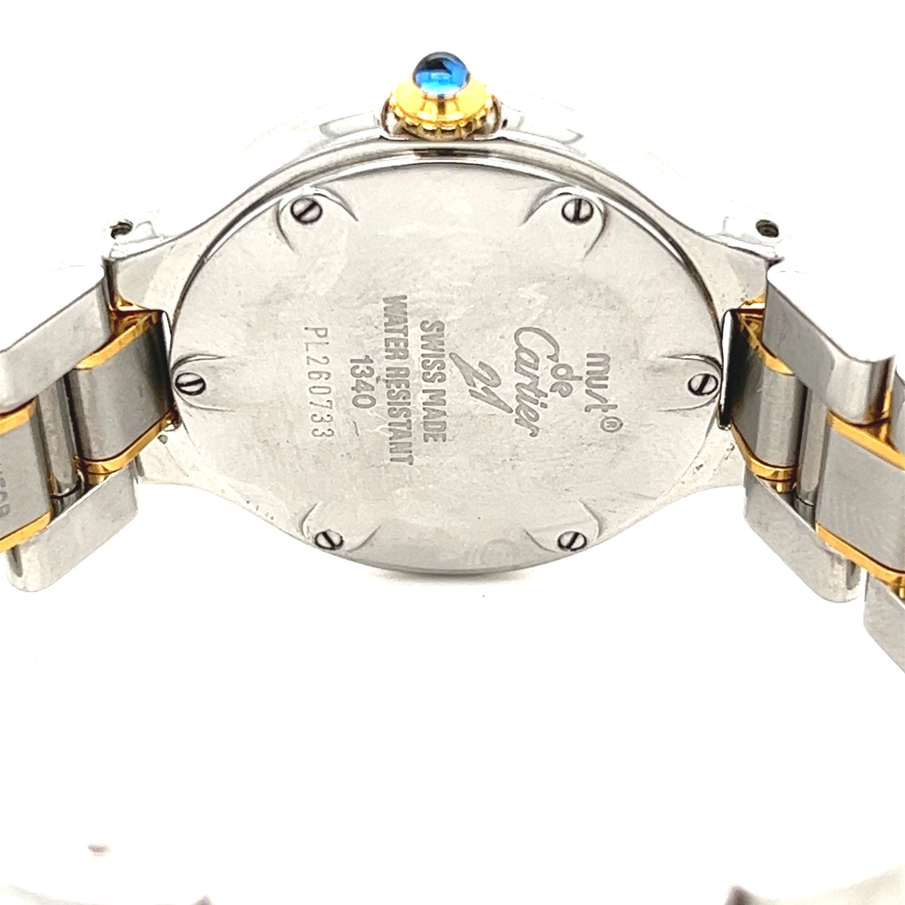 Cartier Must De 21 Ref. 1340 Two Tone 28mm Watch - Image 5