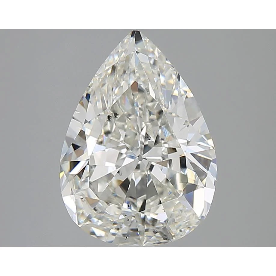GIA Certified 2.58 Carat, I Color, SI1 Clarity, Pear Cut Loose Natural Diamond