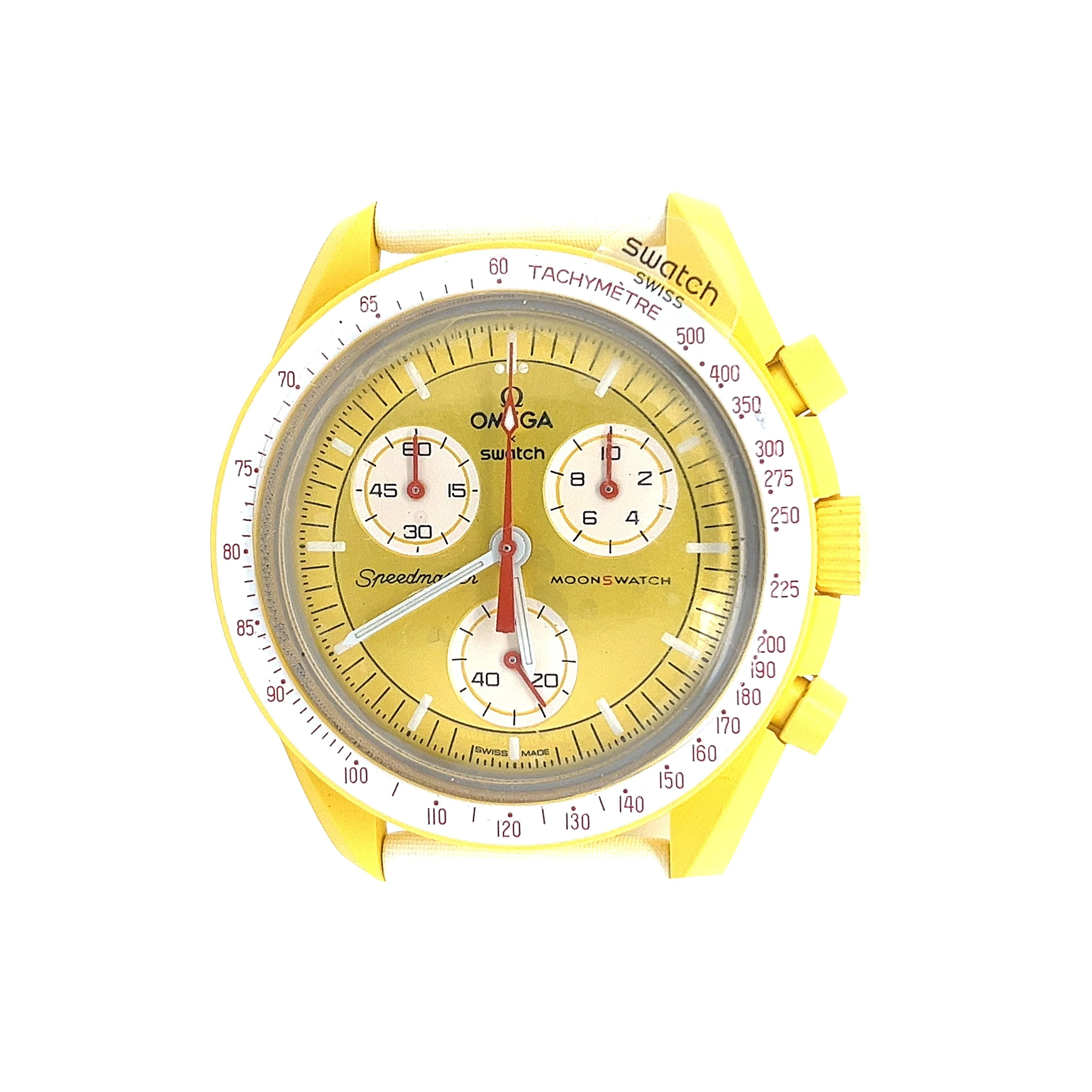 Omega Swatch Sunface Mission To The Sun Brand New Full Set With Receipt