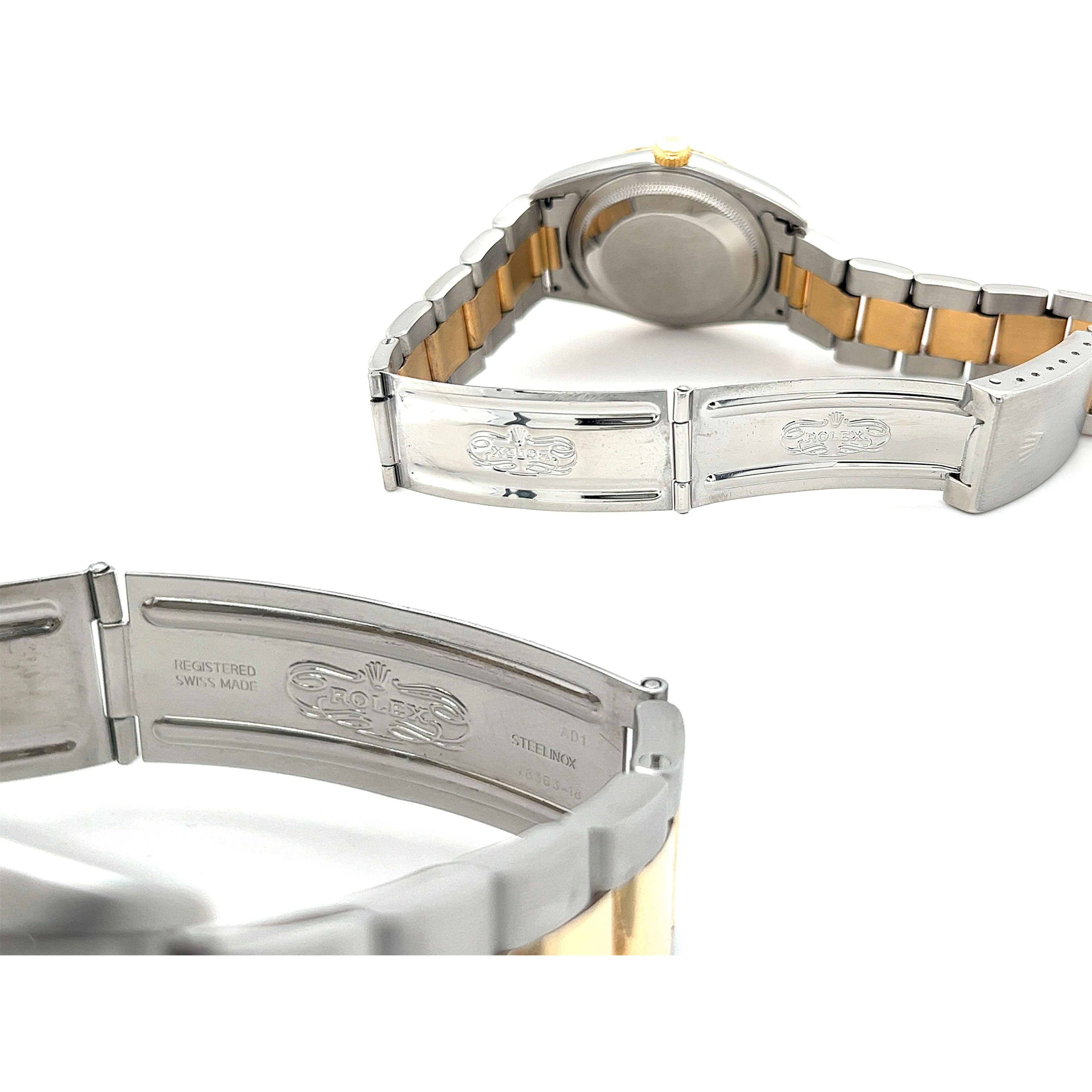 Rolex DateJust 36mm Gray Slate Dial Watch Ref. 16203 With Oyster Bracelet - Image 6