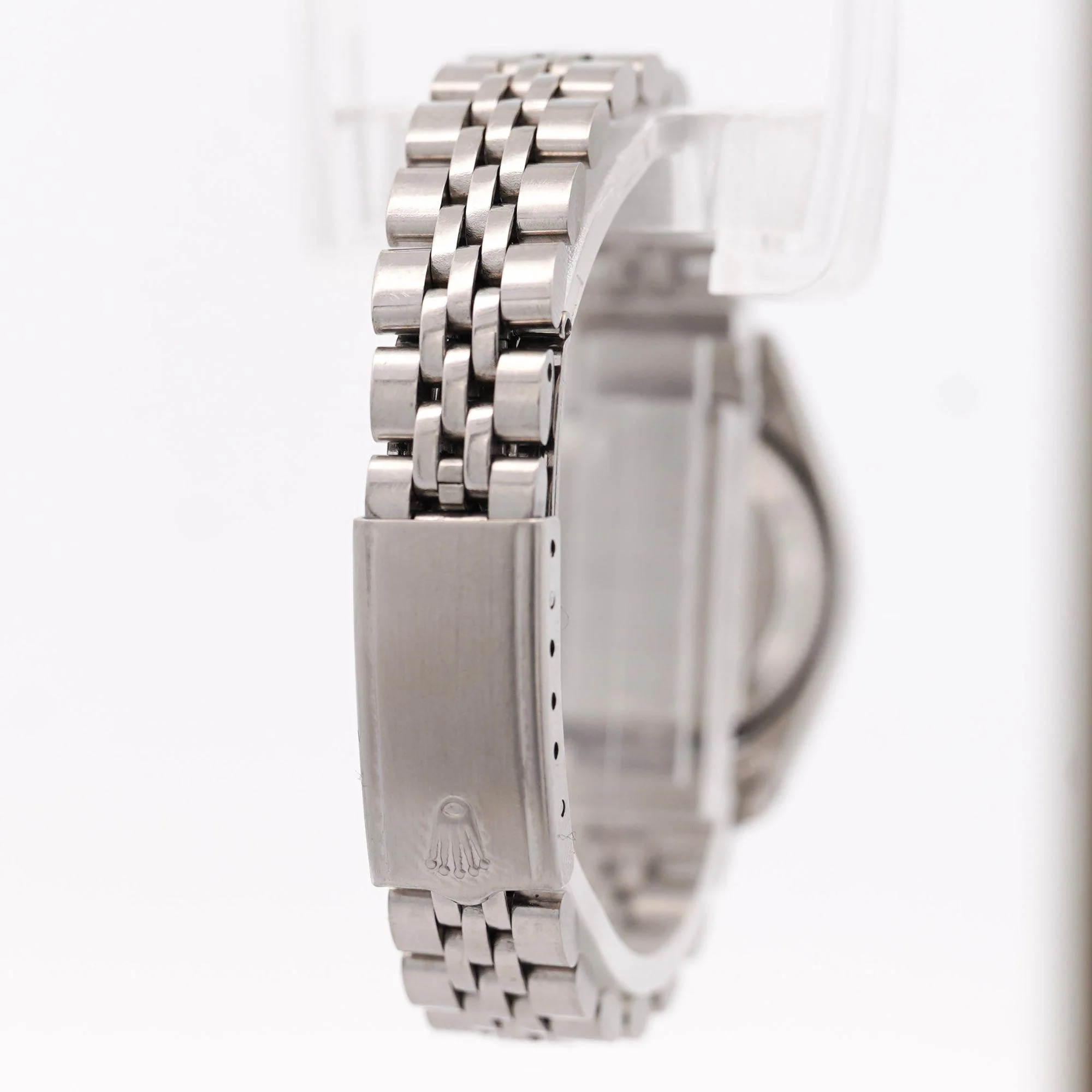 Rolex For Tiffany & Co. Oyster Perpetual 6718 24mm Steel Watch - Image 6