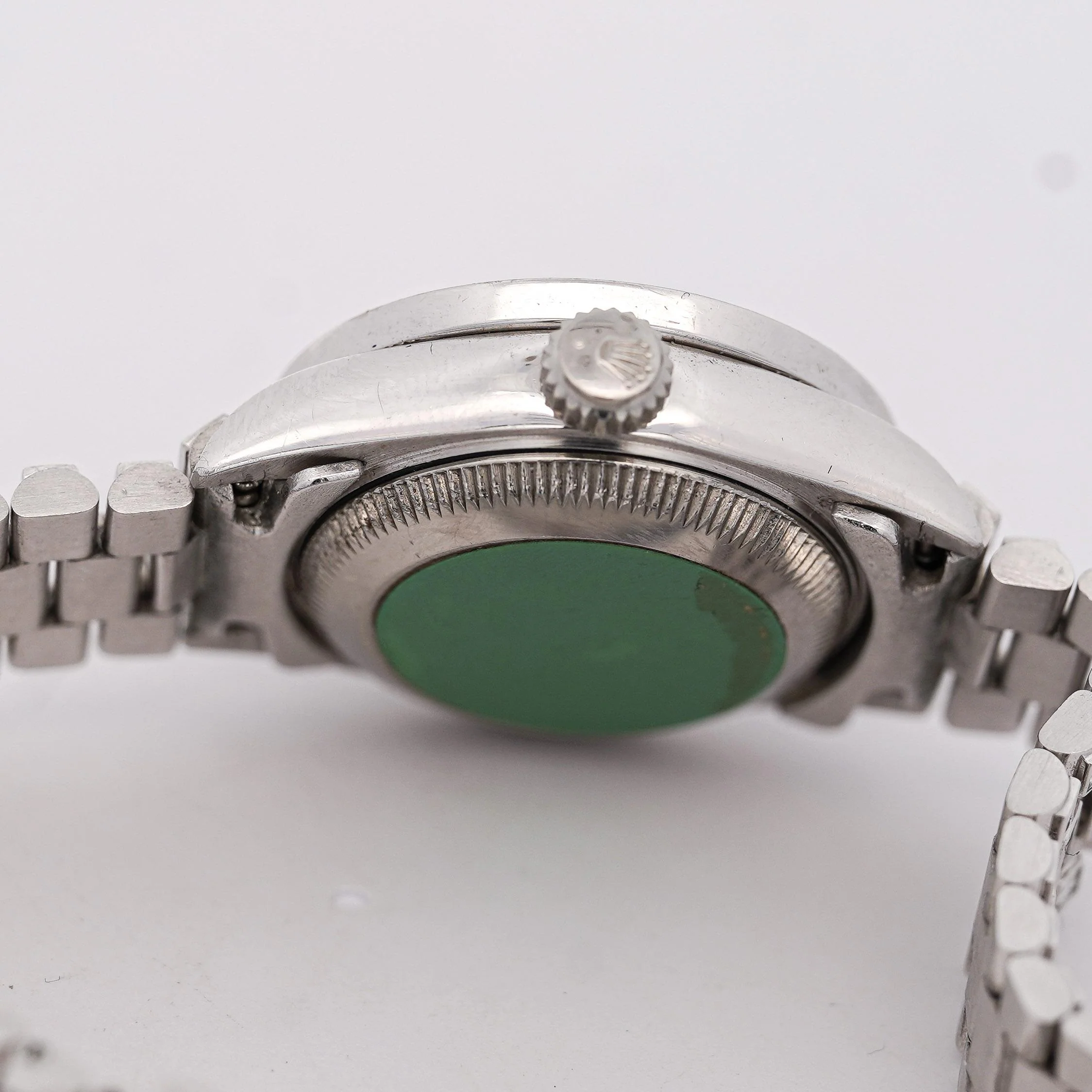 Rolex Platinum DateJust Presidential Watch 15 Carat Diamond 26mm - Image 7