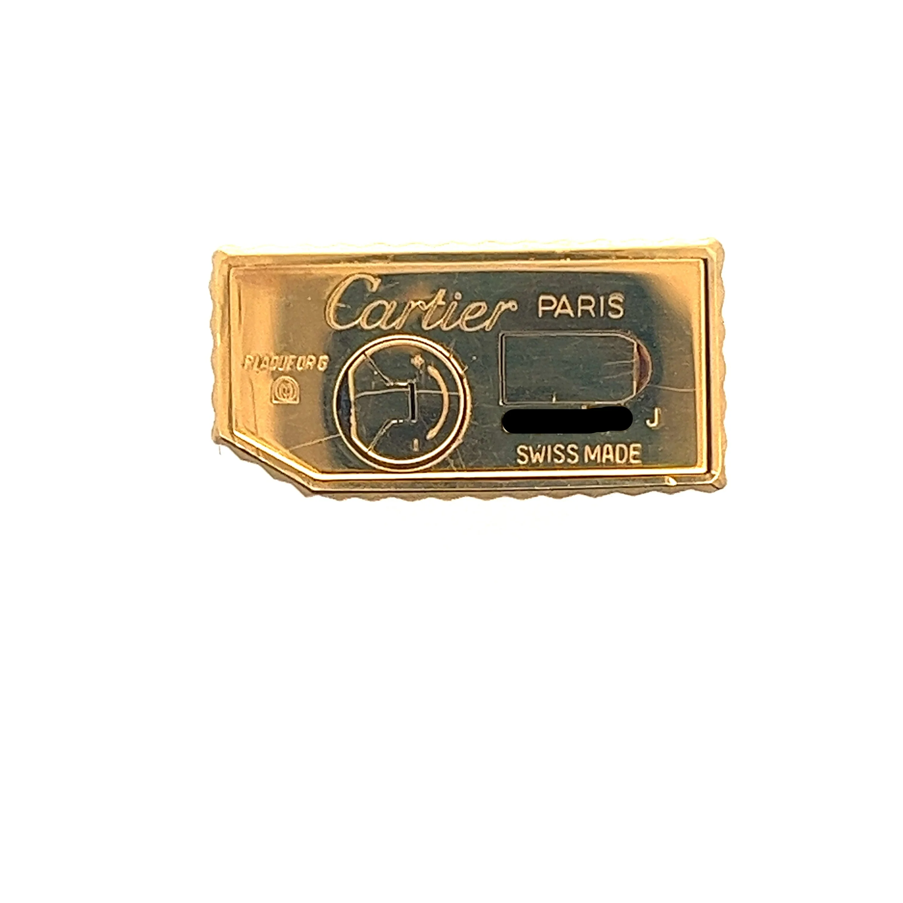 Vintage Cartier Paris Gold Vermeil Lighter with Original Cartier Fitted Box - Image 2